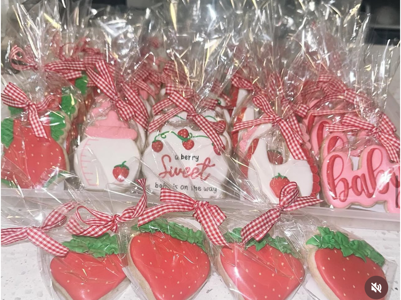 Bows For Cookies Packaging