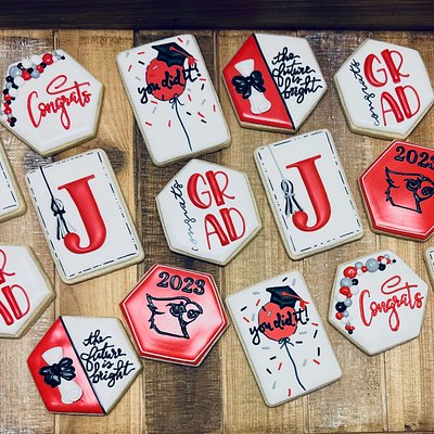 Custom Graduation Cookies