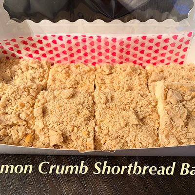 Lemon Crumb Shortbread Bars (8)