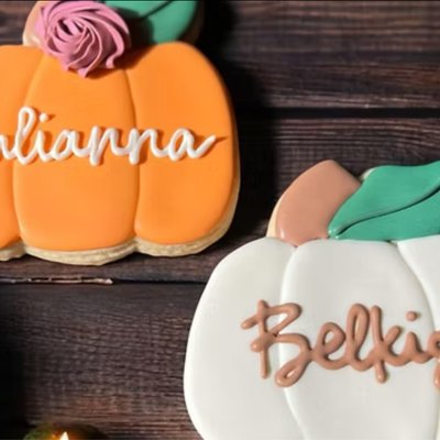 Pumpkin place cards 