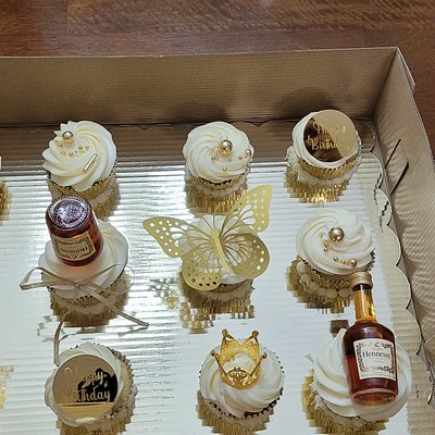 Hennessy Cupcakes 