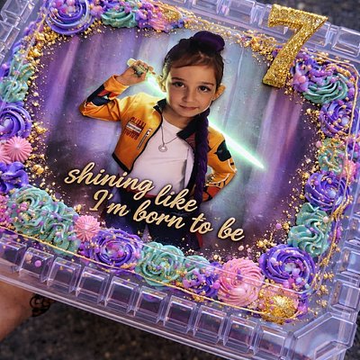 Custom Sheet Cake 1/4 