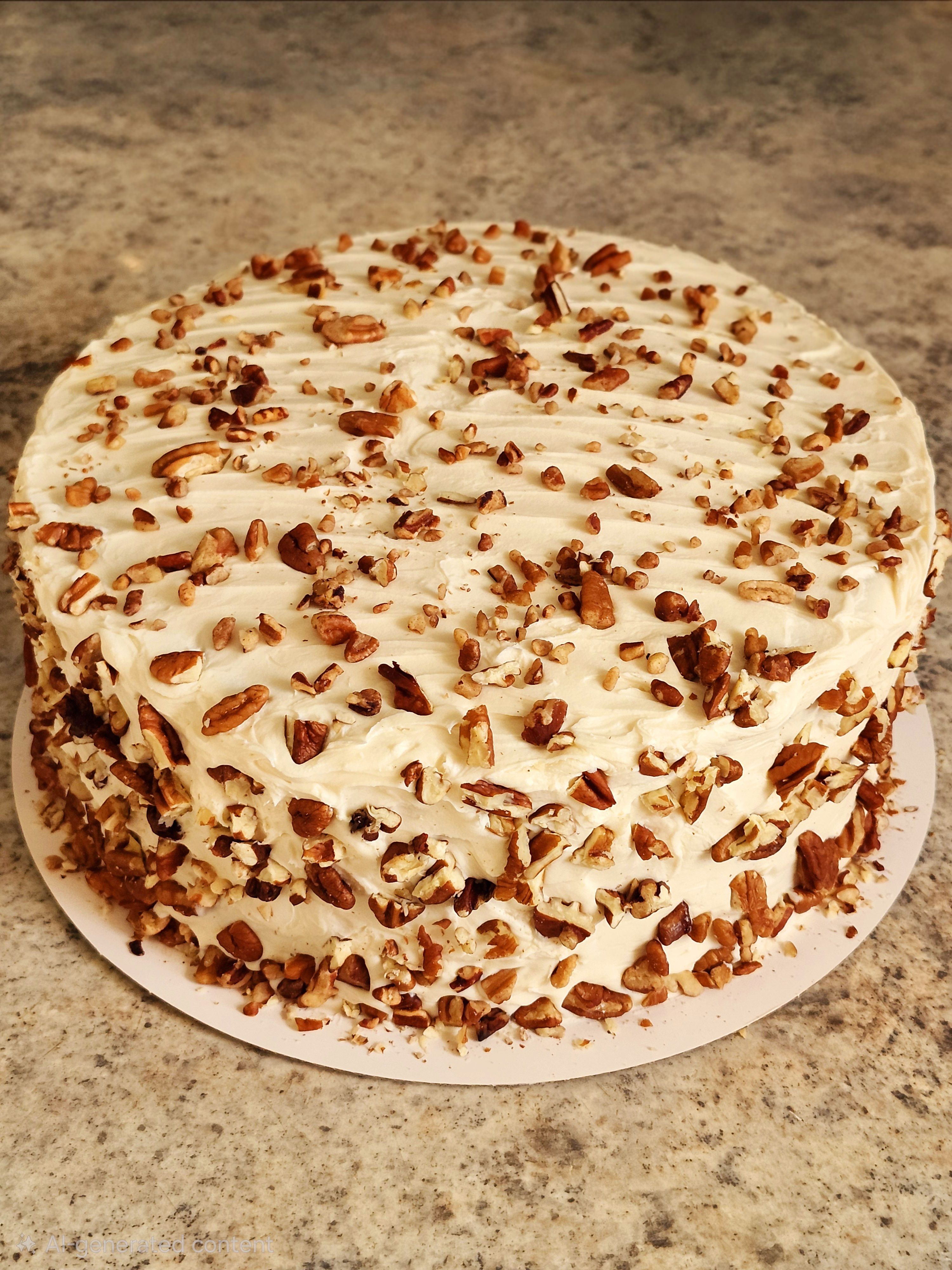 Brown Butter Pecan Cake