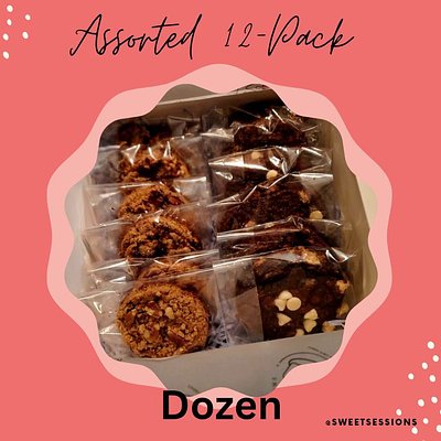 Assorted  12-Pack Protein Cookies 