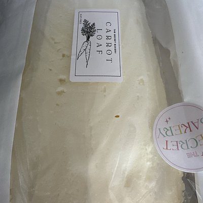 🥕Large Cream Cheese Frosted Carrot Loaf 