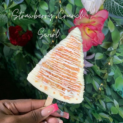 Chocolate Dipped Cheesecake Slices