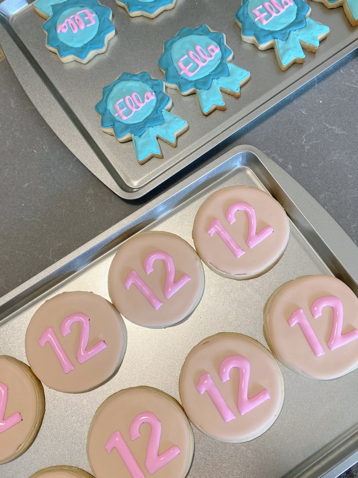 Custom Birthday Sugar Cookies