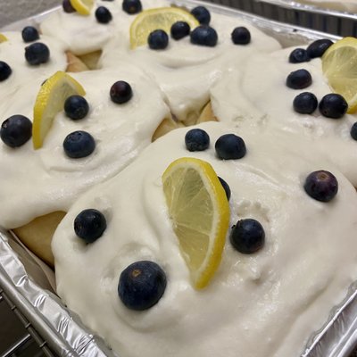 Blueberry Lemon Rolls (dozen)