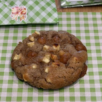 Sourdough Caramel Apple Cookie