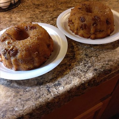 Browned Butter Pecan Bundt Cake 