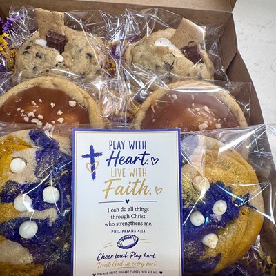 Tiger Fan Blessing Box – 6 Jumbo Cookies