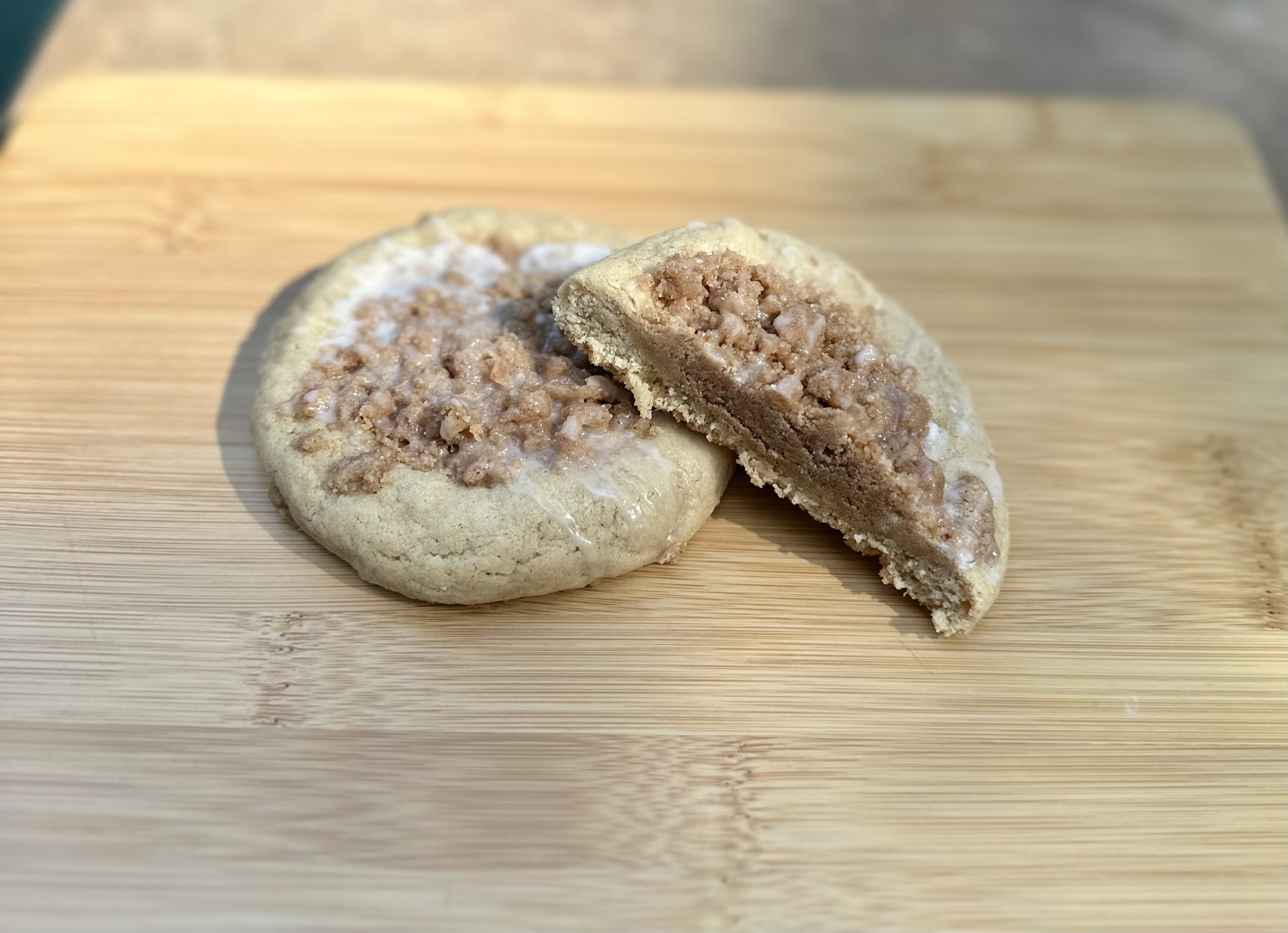 Coffee Cake Colossal Cookie 