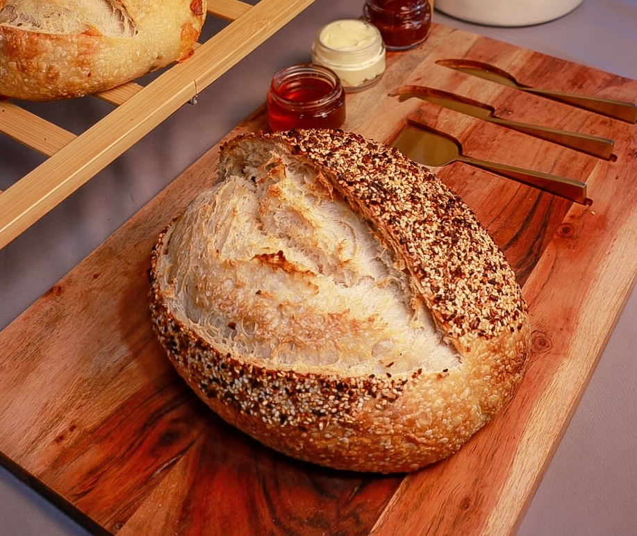 Everything Bagel Sourdough