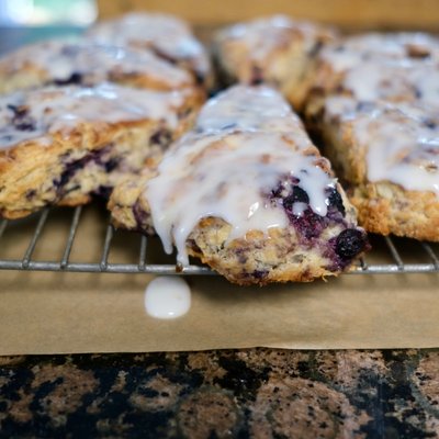 Lemon Blueberry Scone