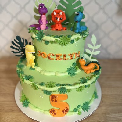 9/6 Tiered Cake (serves 30) 