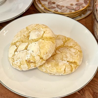 Mango Crinkle Cookies 