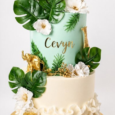 Tiered Cake (feeding Up To 40+)