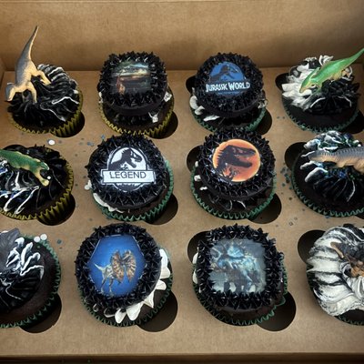 Jurassic Park Cupcakes