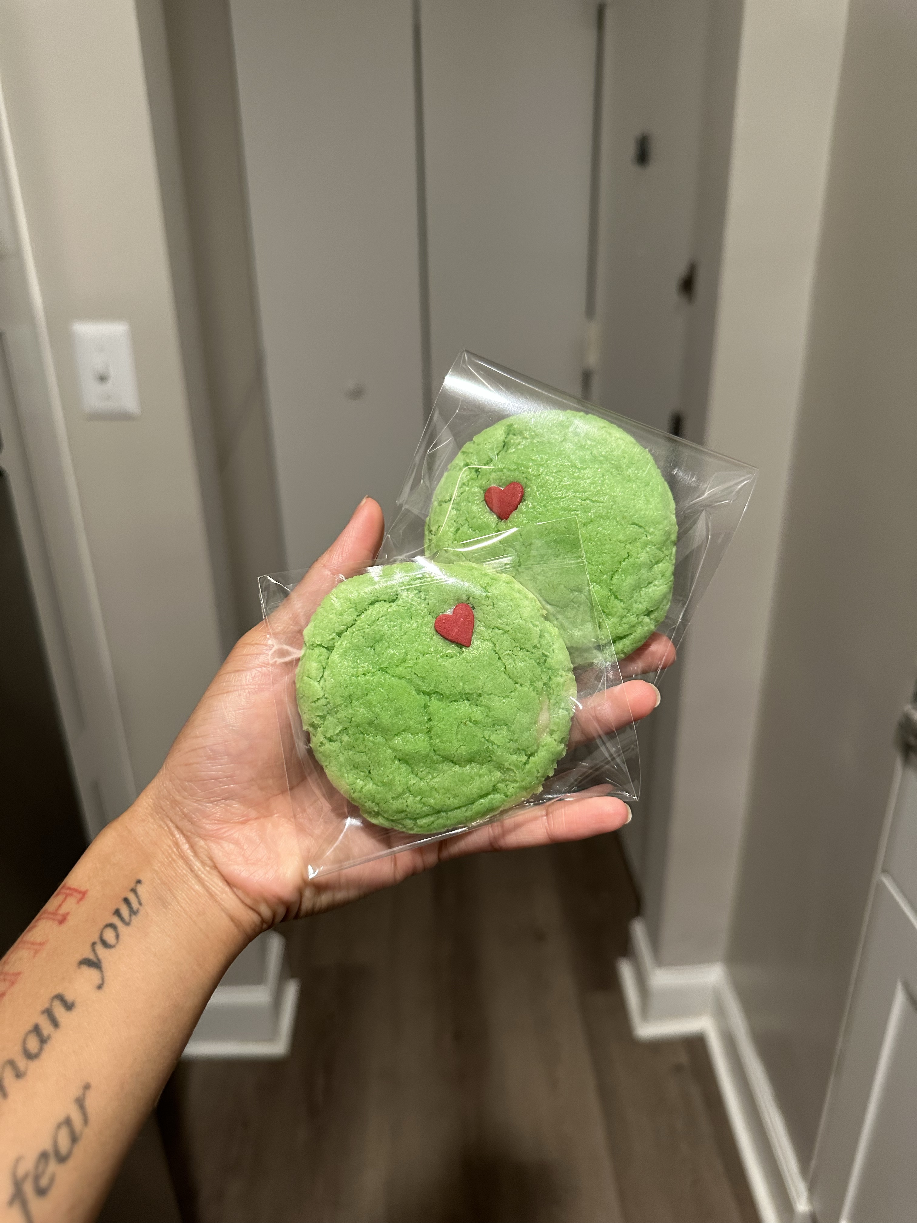 Grinch Sugar Cookie ❤️💚