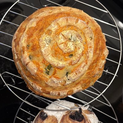 Cheddar Jalapeño Mini Loaf