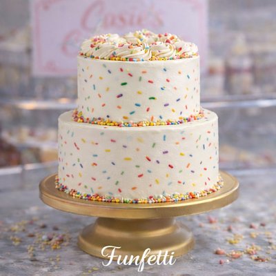 Funfetti Cake - 2 Tier