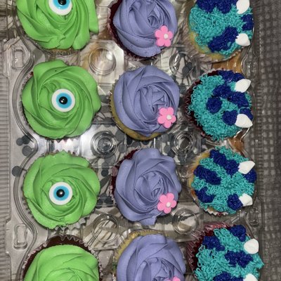 Cupcakes - 1/2 dozen 