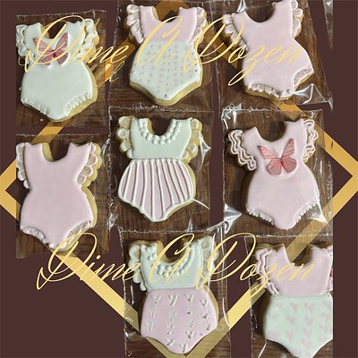 Baby shower Sugar cookie, your design