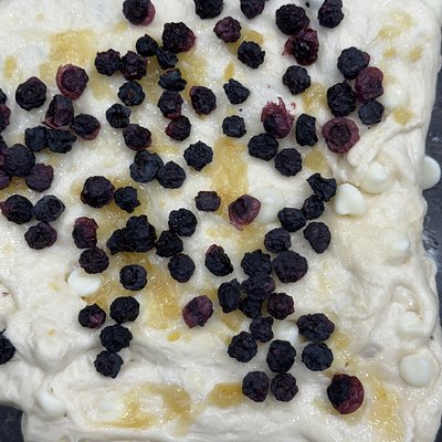 Blueberry Lemon Cream Cheese Loaf