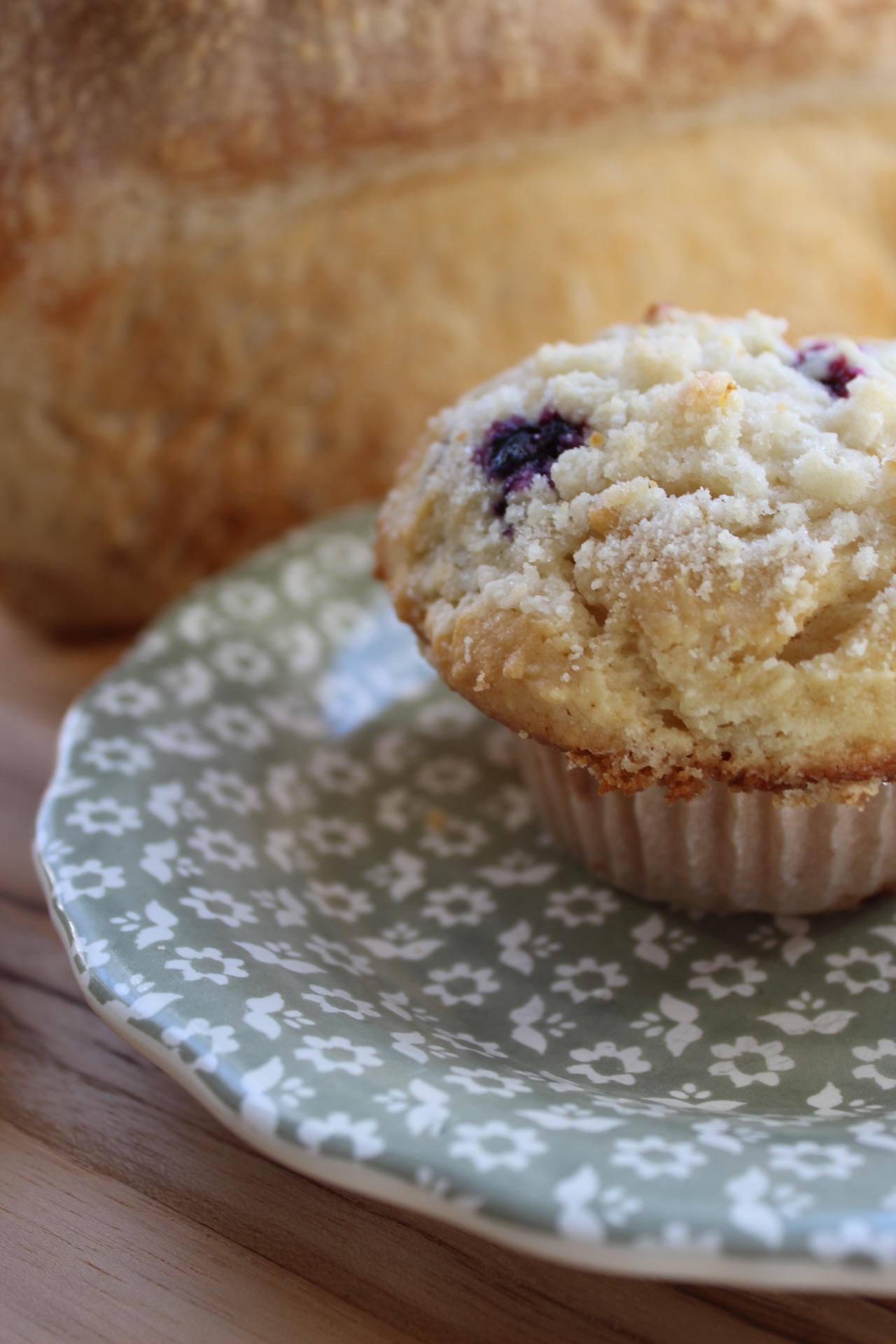 Half Dozen Blueberry Muffins