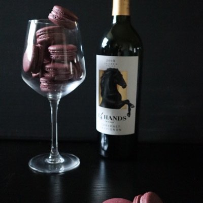 Red Wine Macaron