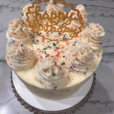 Custom Funfetti Gluten Free Cake 