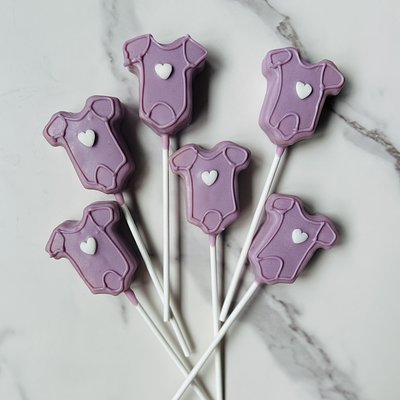 Baby Onesie Cake Pops