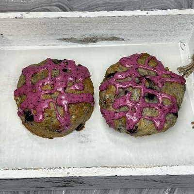 2 Blueberry Scones