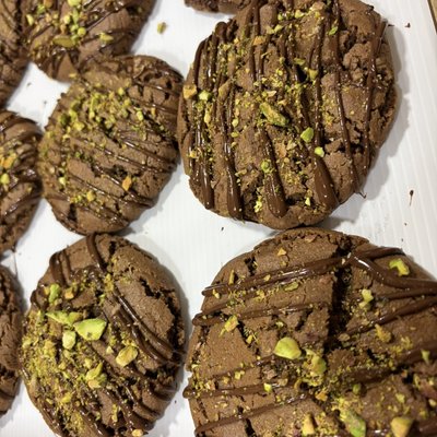 Chocolate Dubai Cookies 