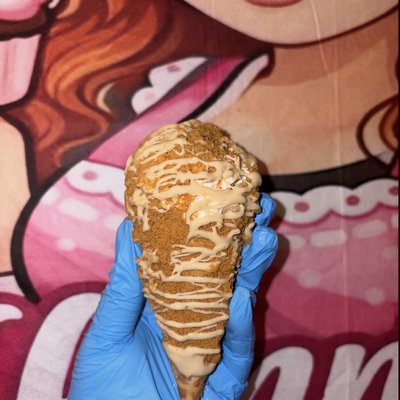 Biscoff Cheesecake Cone 