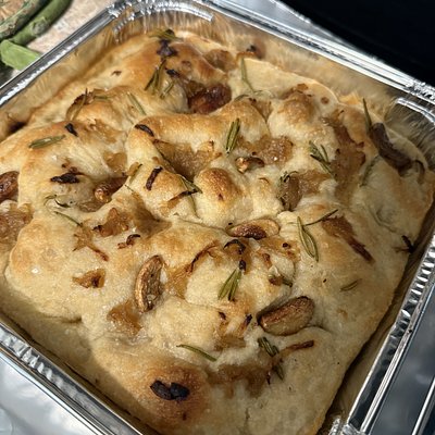 The Gaffer’s Garden Focaccia (8x8)