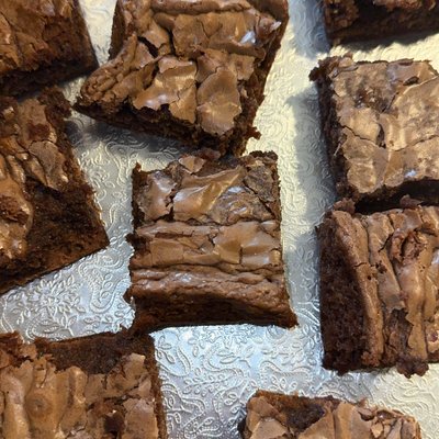 Strawberry Brownies 
