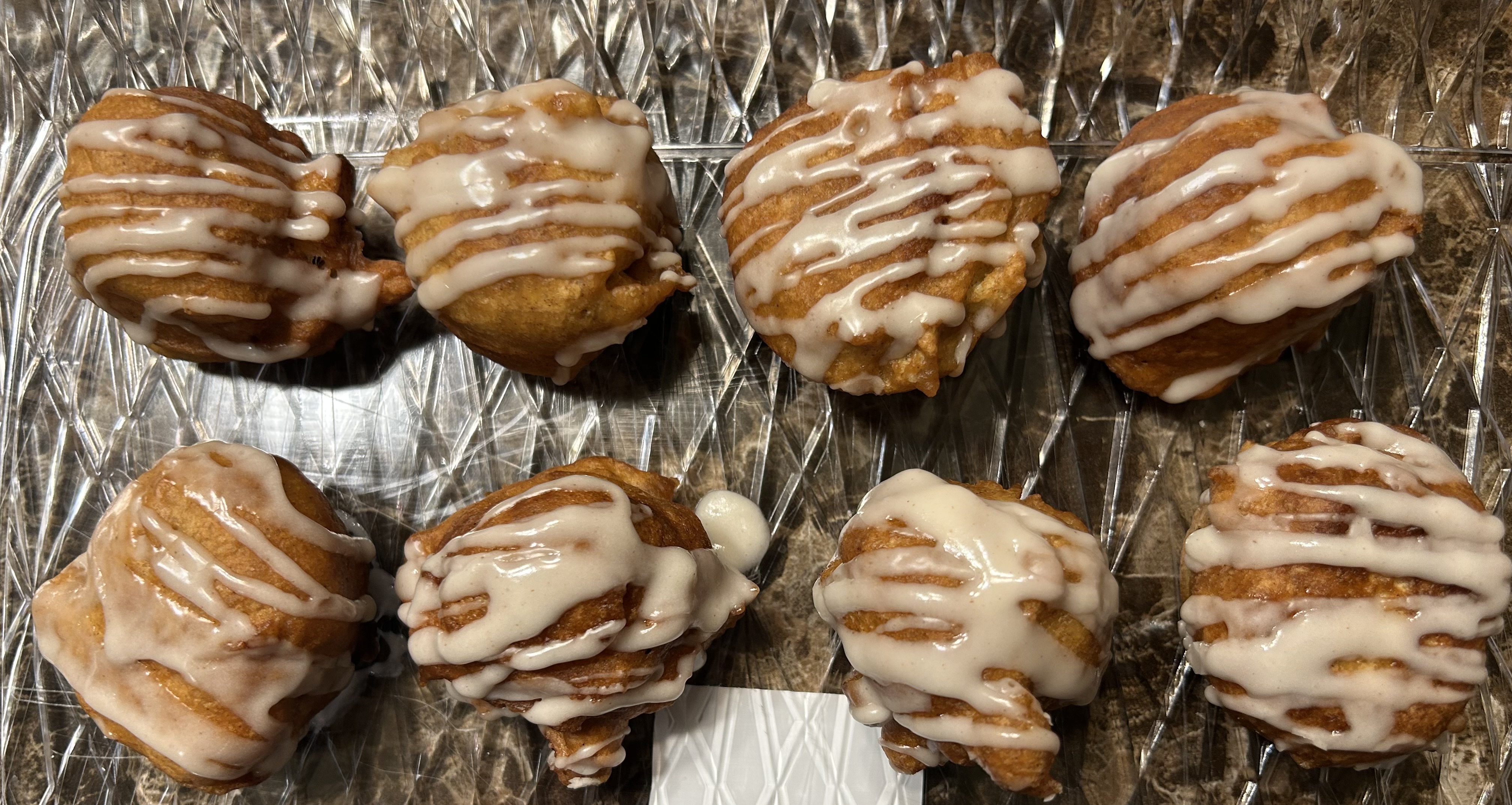 Mini Apple Fritter Bites 