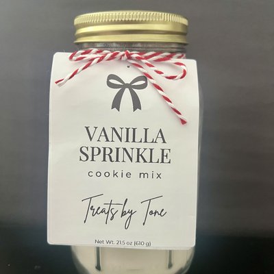 Vanilla Sprinkle Cookie Mix (Mason Jar)