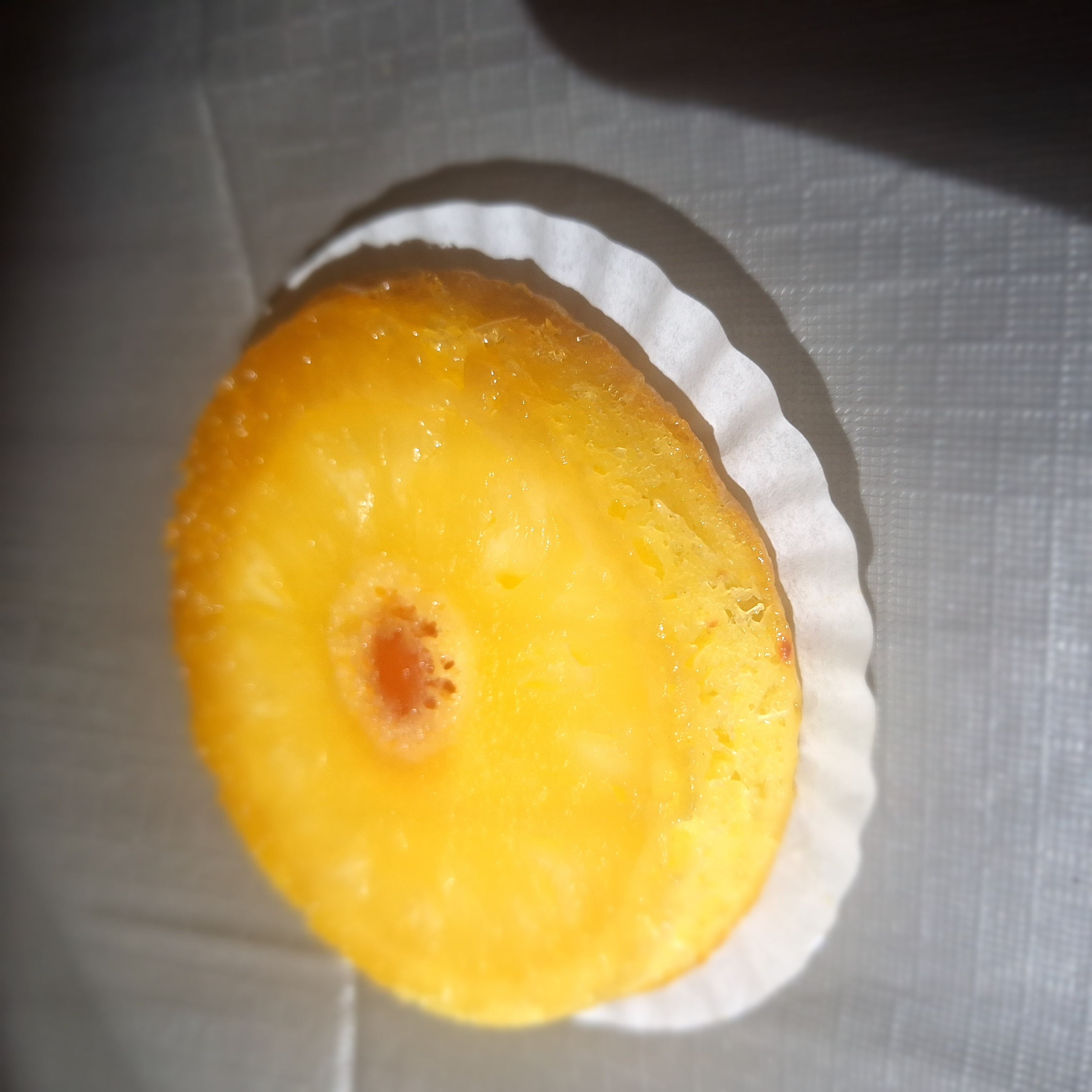 12 Mini Gluten Free Pineapple Upside Down Cake 