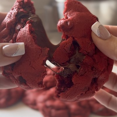 Chocolate Smothered Strawberry Cookie