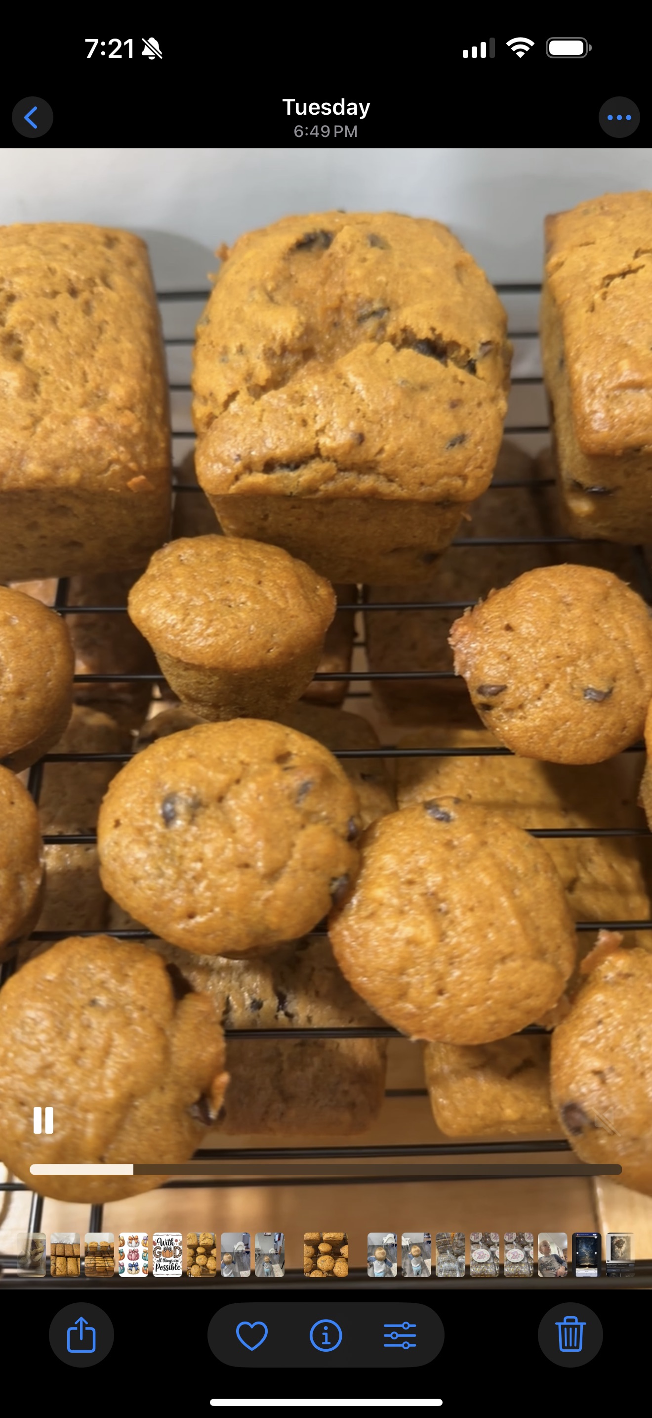 Banana Bread Mini Muffins(12)