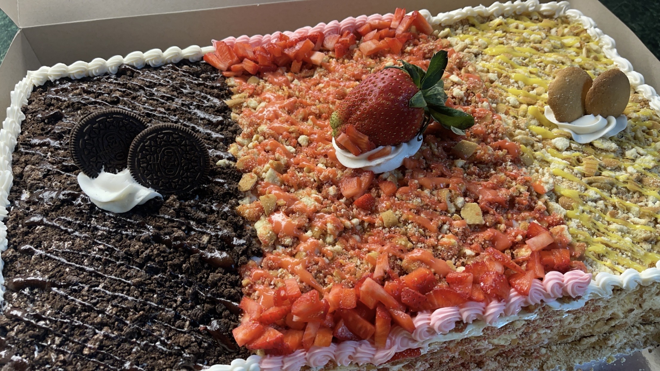 Neapolitan Cake Half Sheet 