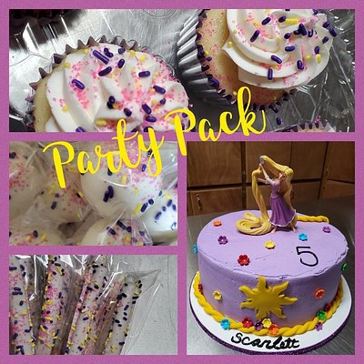 Party Pack 10 Inch Round Cake
