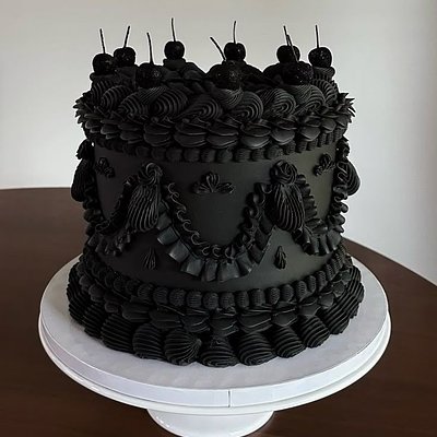 4" Extra Tall Vintage cake