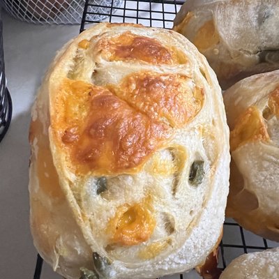 NEW Sourdough Cheddar Jalapeno Loaf 1 lb  