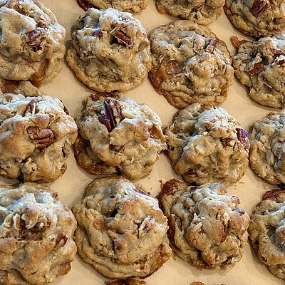 Coconut Caramel Pecan Cookie