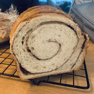Cinnamon Swirl Sourdough Sandwich Loaf