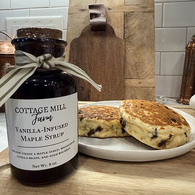 Vanilla-Infused Maple Syrup