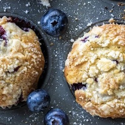 Blueberry Muffins 4 Pack